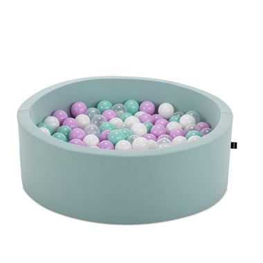 Wellgro Bubble Pops Mint Top Havuzu ve Havuz Topları Mint/Beyaz/Şeffaf/Lila Wellgro Bubble Pops Mint Top Havuzu ve Havuz Topları Mint/Beyaz/Şeffaf/Lila