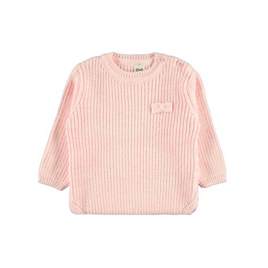 Civil Baby Kız Bebek Triko Kazak 6-18 Ay Pembe Civil Baby Kız Bebek Triko Kazak 6-18 Ay Pembe