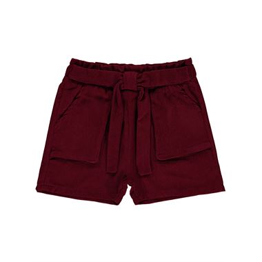Civil Girls Kız Çocuk Şort 6-9 Yaş Bordo Civil Girls Kız Çocuk Şort 6-9 Yaş Bordo