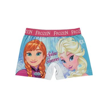 Frozen Kız Çocuk Boxer 3-9 Yaş Mavi Frozen Kız Çocuk Boxer 3-9 Yaş Mavi