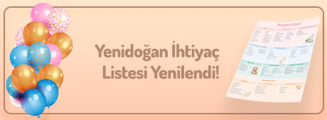 Yenidoğan İhtiyaç Listesi