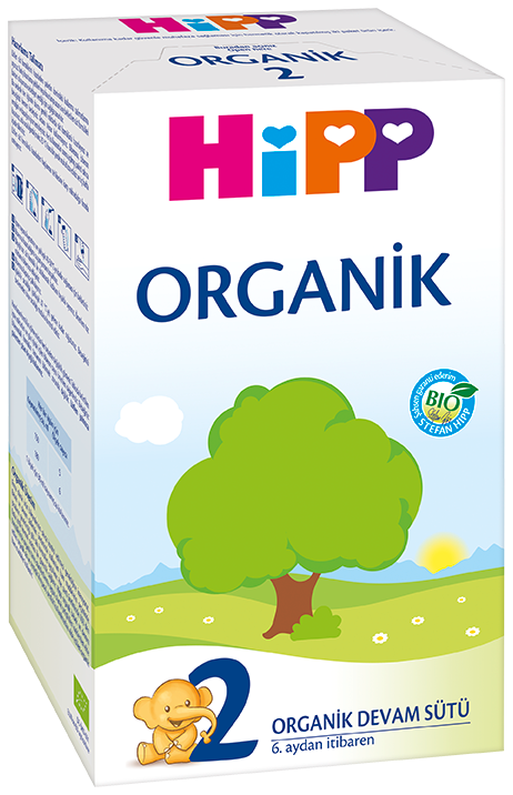 Hipp 2 Organik Devam Sütü 600 gr +6 Ay
