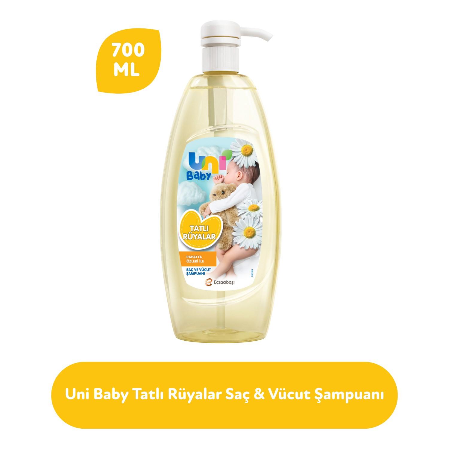 Uni Baby Bebek Saç Ve Vücut Şampuanı 700 ml