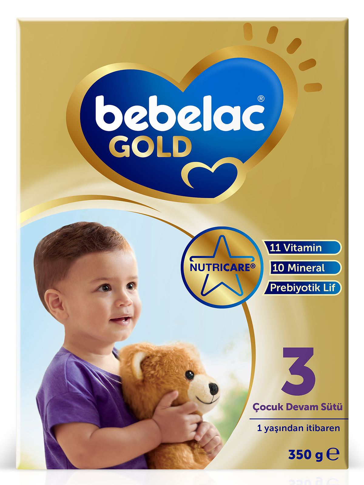 Bebelac Gold 3 Çocuk Devam Sütü 350 g 1 Yaş+
