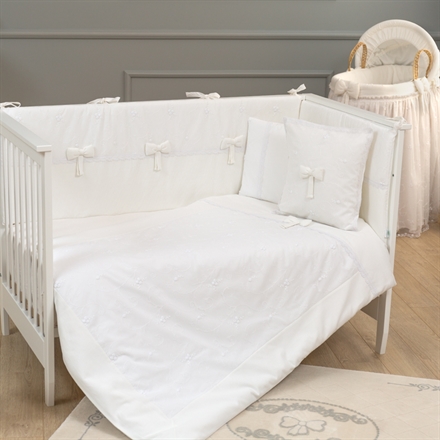 Funna Baby Premium Baby Uyku Seti 8 Parça 80x140 cm Beyaz