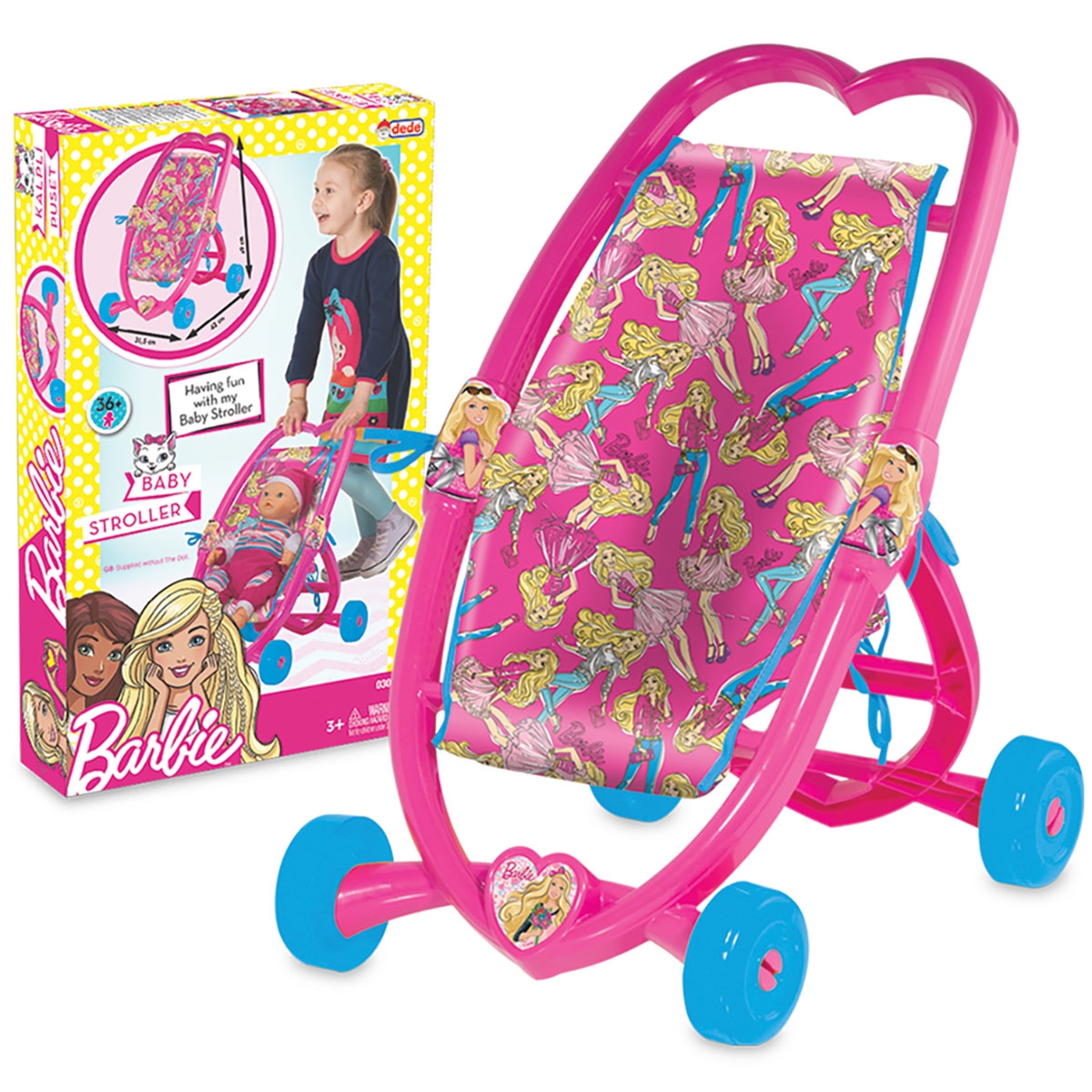 Barbie Kalpli Puset Oyuncak 3 Yaş Ve Üzeri Fiyatı 3036