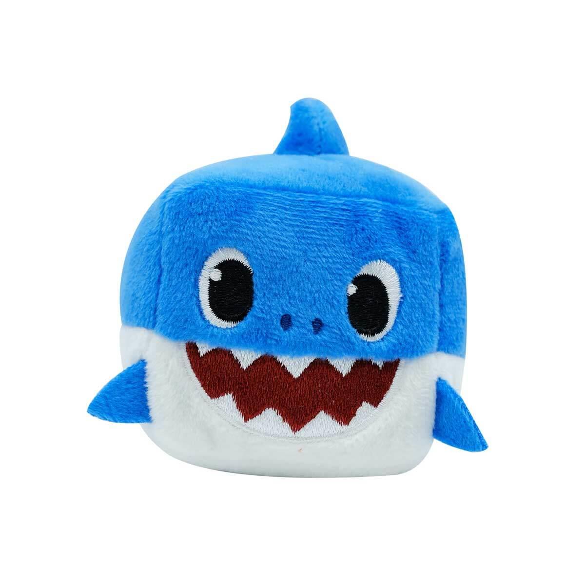 Baby Shark Sesli Mini Peluş 7 cm. BAH00000 - Mavi-Dady Shark