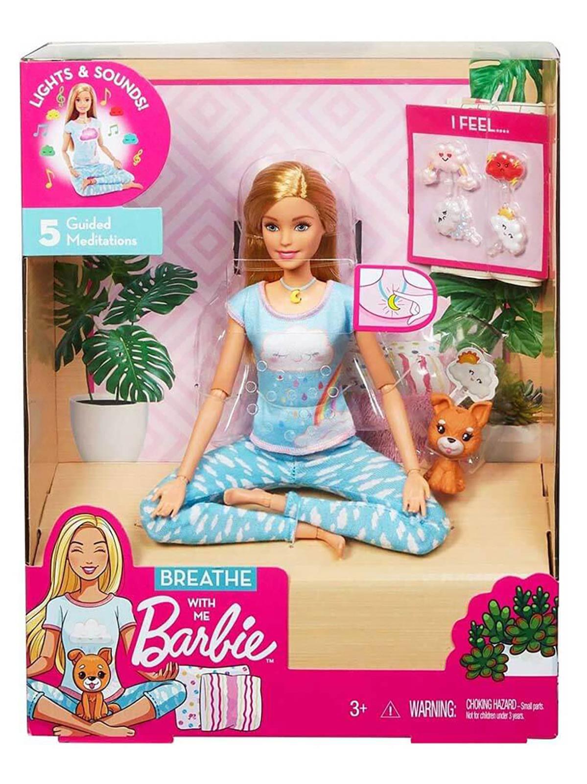 Barbie Nefes Egzersizi Bebeği