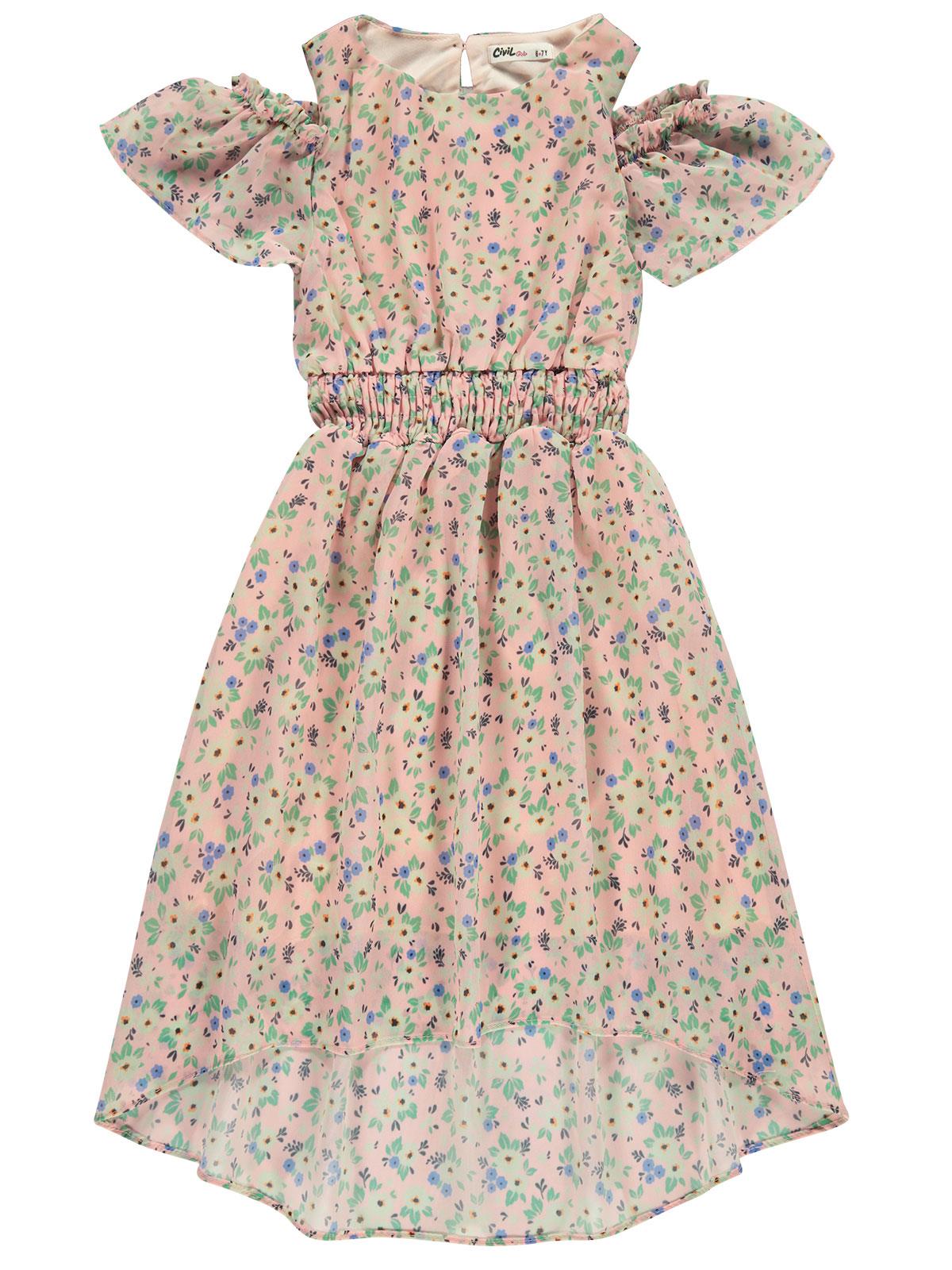 Civil Girls Kız Çocuk Elbise 1013 Yaş Somon Fiyatı 2021713 / SMN