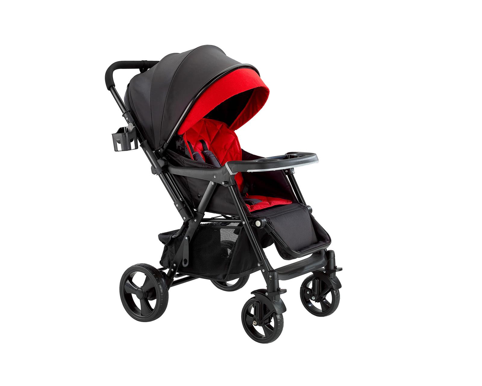 Baby2Go Smart Çift Yönlü Bebek Arabası Kırmızı