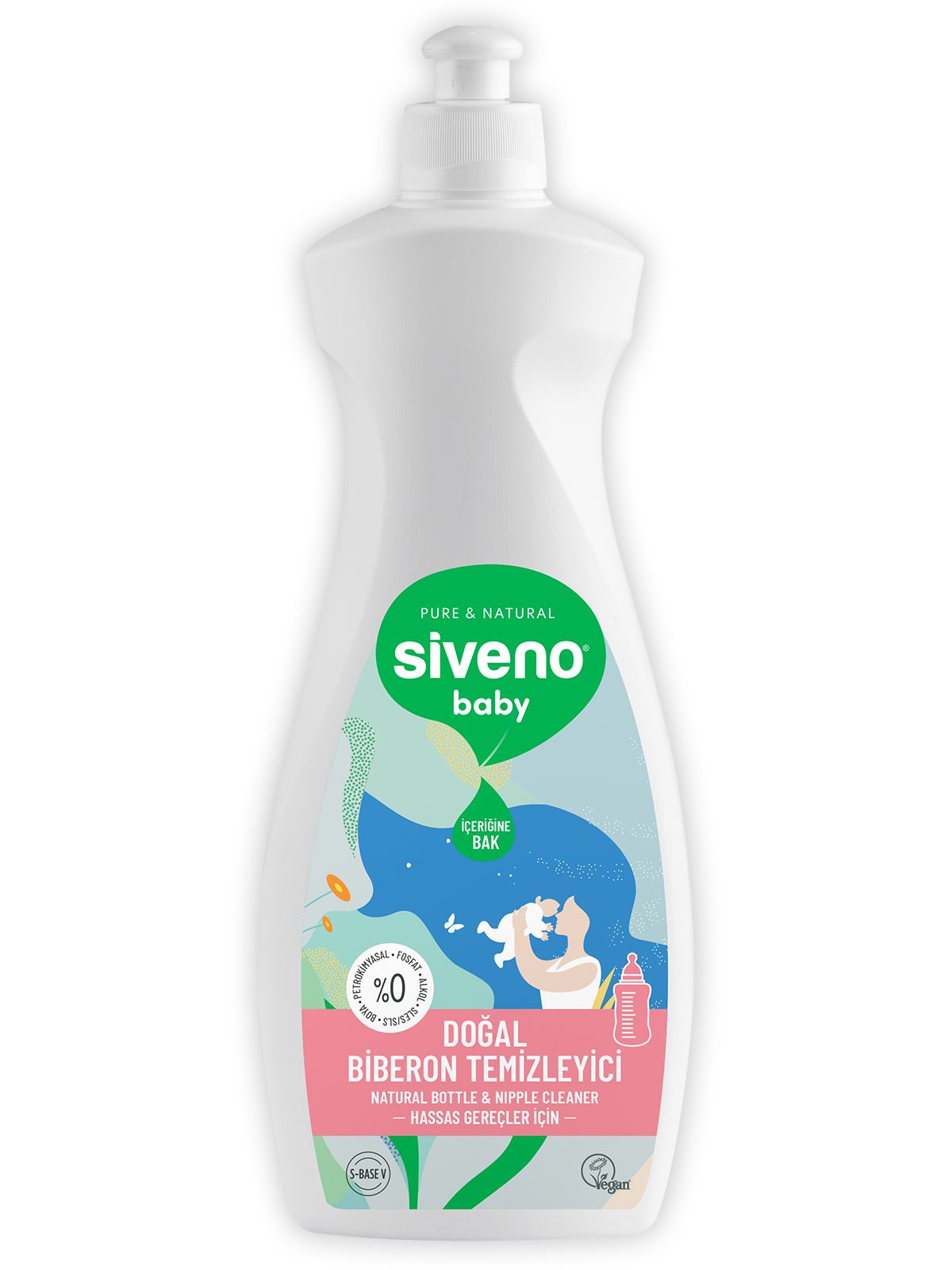 Siveno Baby Doğal Emzik ve Biberon Temizleyici 500 ml