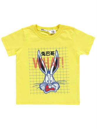Bugs Bunny Erkek Çocuk Tişört 2-5 Yaş Sarı