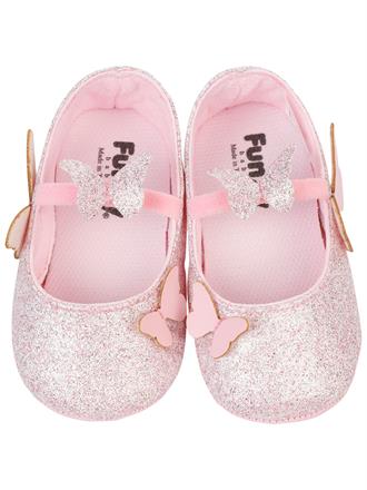 Funny Baby Kız Patik Ayakkabı 17-19 Numara Pembe