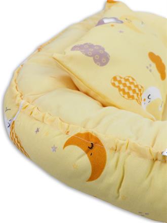 Kujju Babynest Bebek Uyku Minderi 45x65 cm Sarı