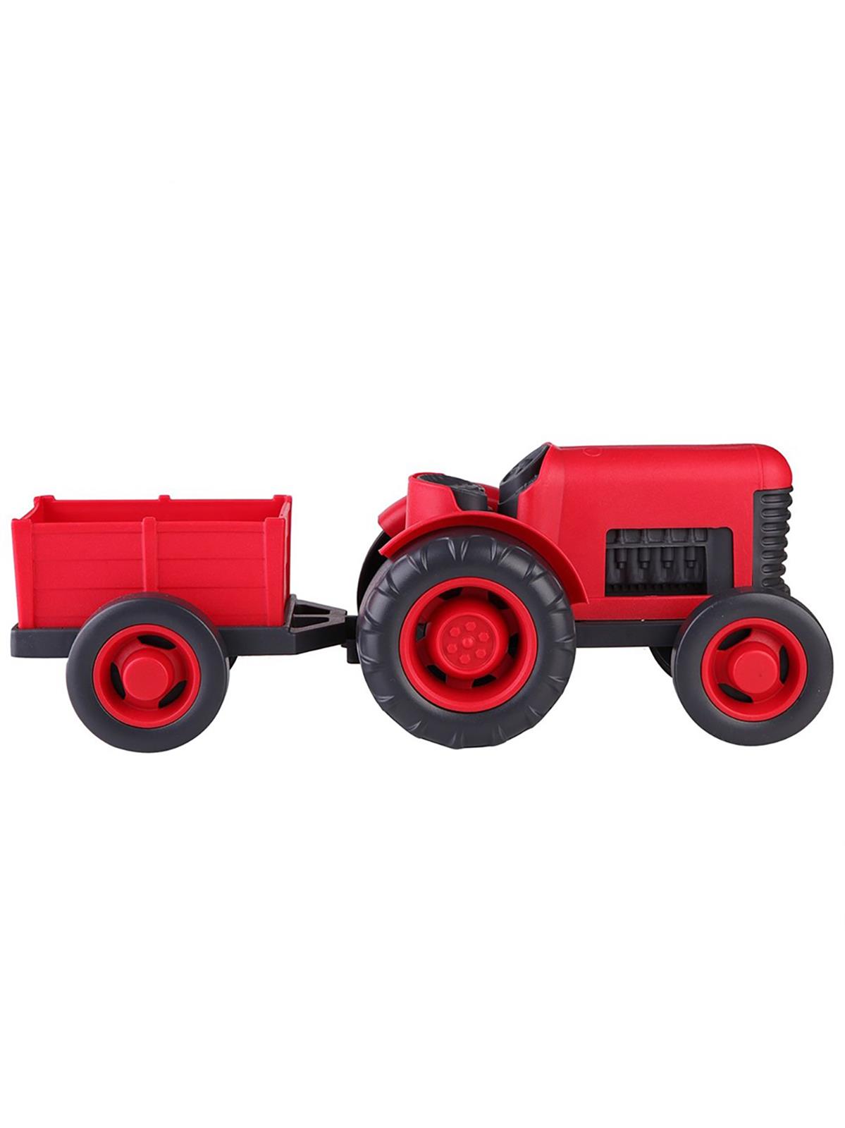 Let's Be Child Römorlu Traktör Kırmızı