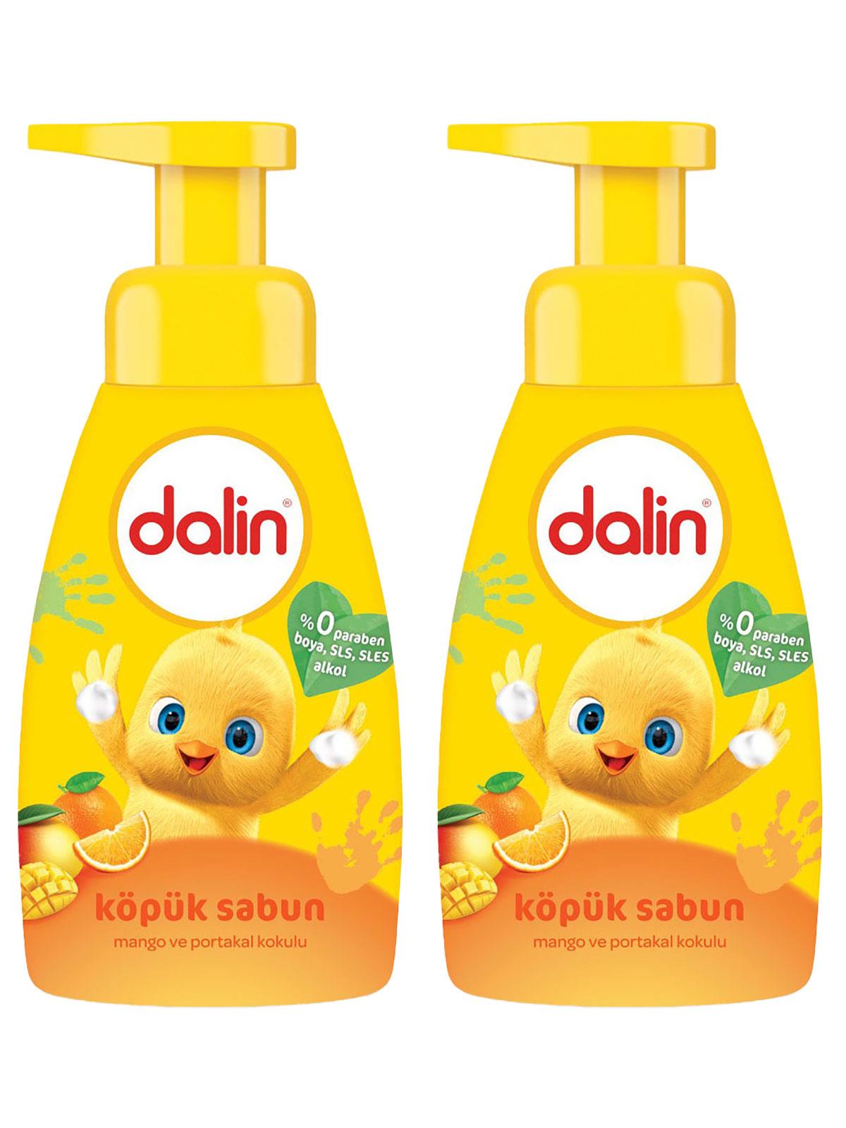 Dalin Mango ve Portakal Kokulu Köpük Sabun 2x200 ml