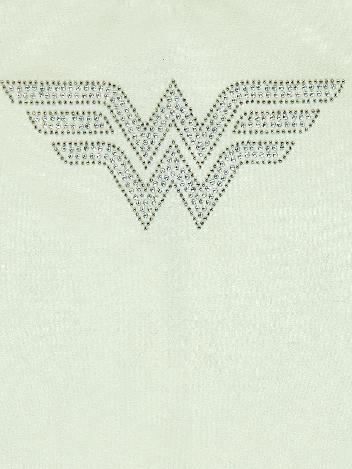 Wonder Woman Kız Çocuk Tişört 6-9 Yaş Ekru