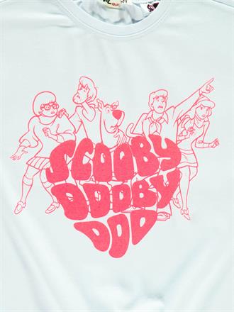 Scooby Doo Kız Çocuk Tişört 6-9 Yaş Beyaz