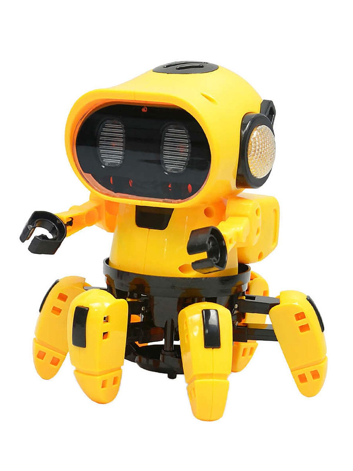 Can Oyuncak Kutulu Pilli Robot Sarı