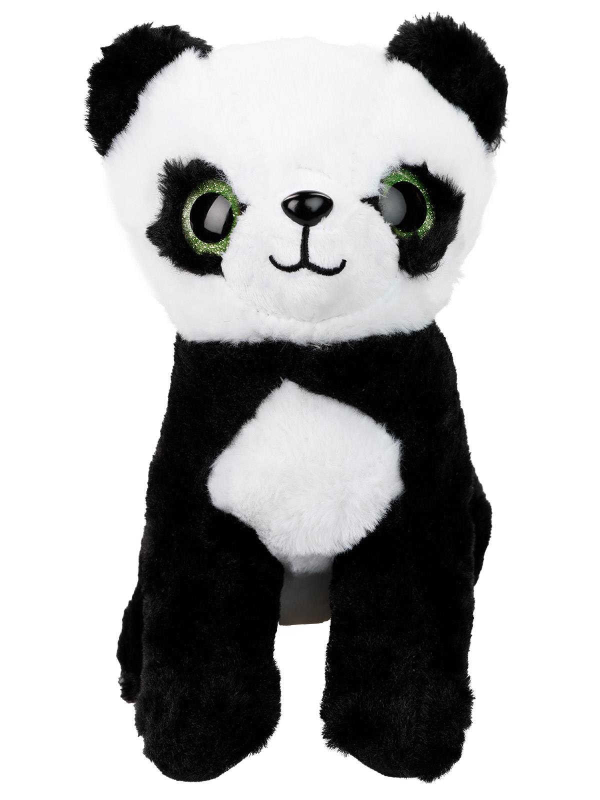 Halley Oyuncak Peluş Hayvalar Panda 25 cm Siyah