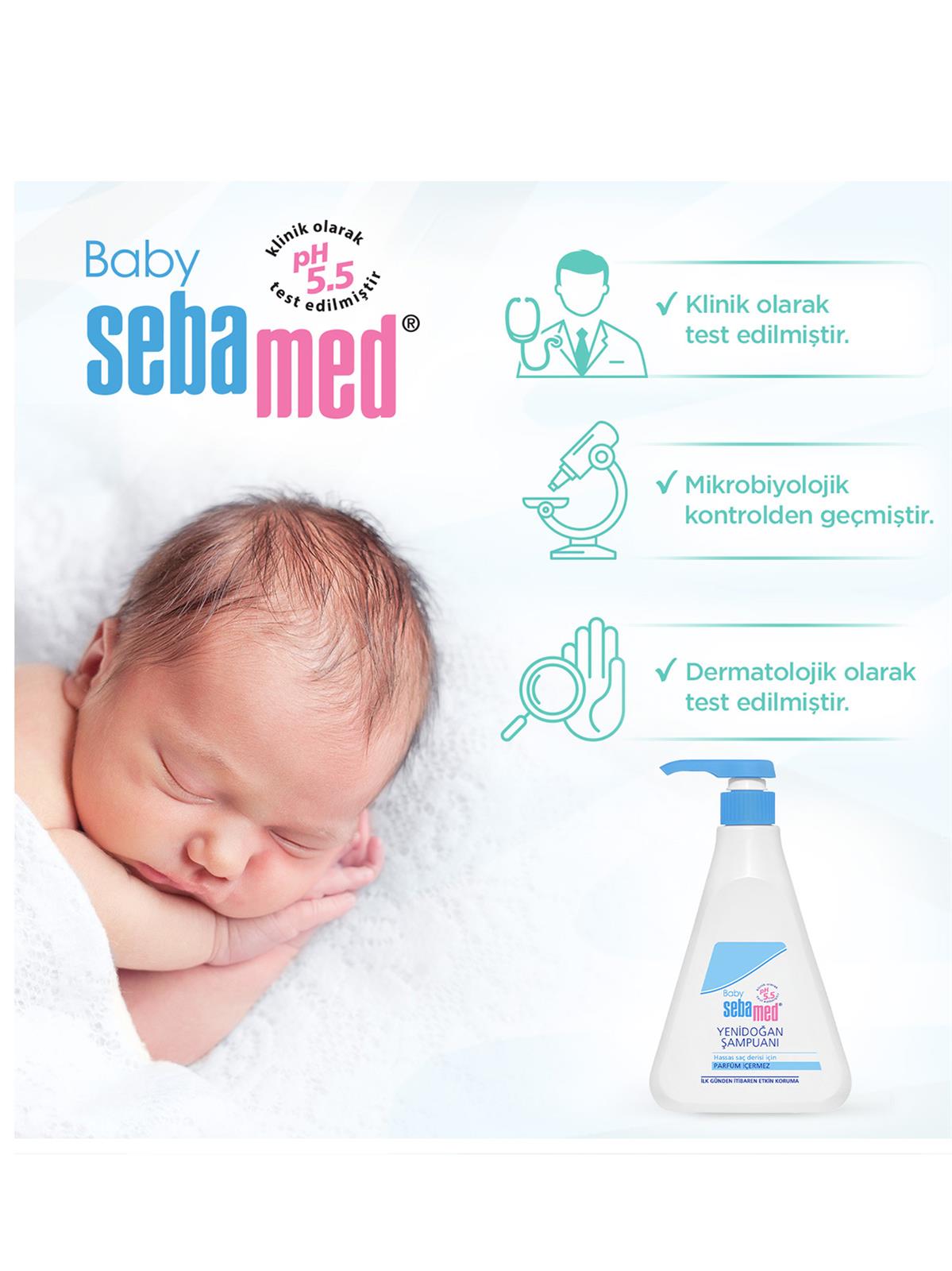 Sebamed Yenidoğan Bebek Şampuan 500 ml