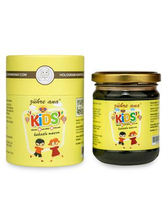 Zühre Ana Kids Arı Sütü Pekmez Bal ve Vitamin Katkılı Kakaolu Macun 240 gr