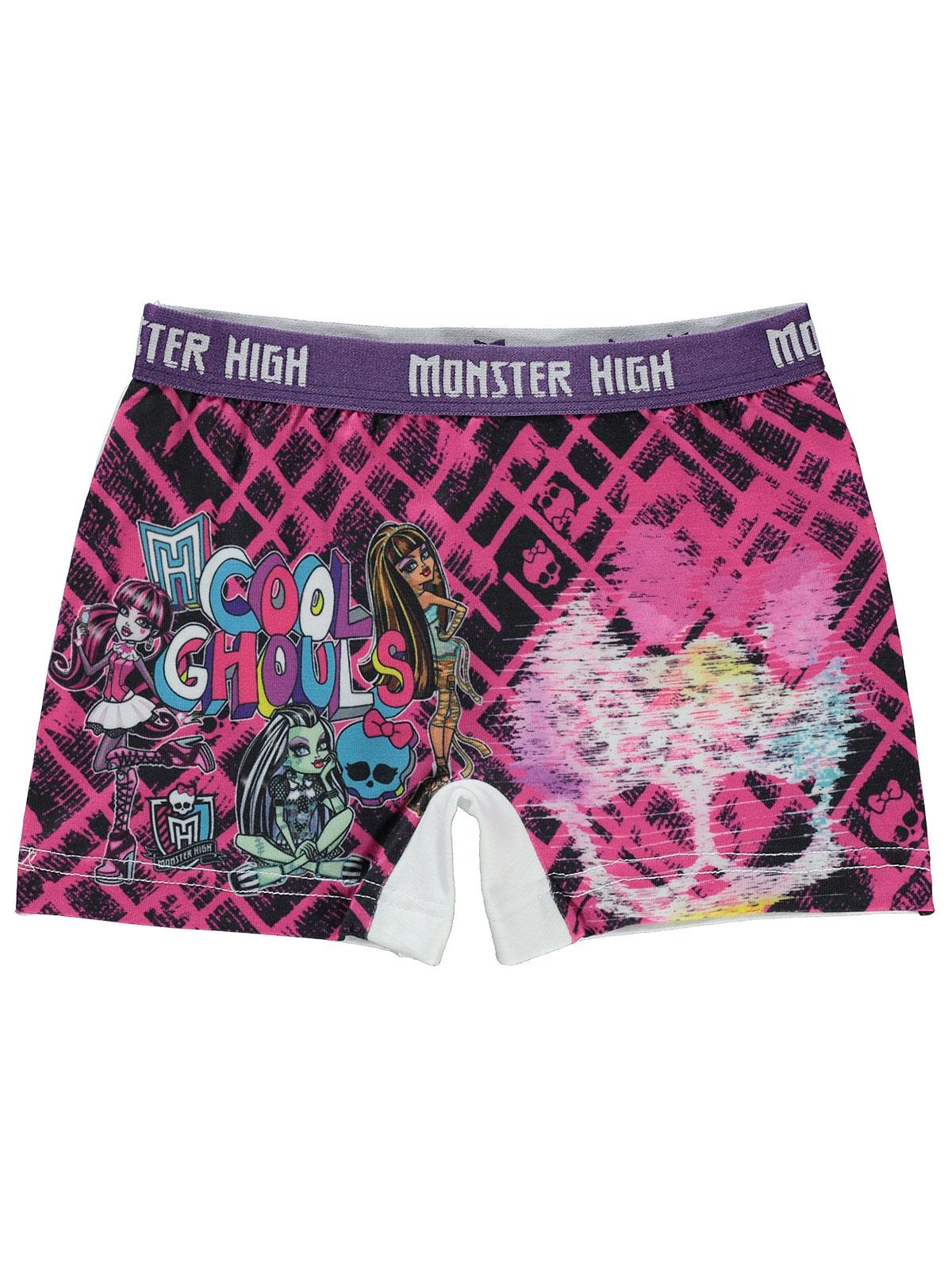 Monster High Kız Çocuk Boxer 5-9 Yaş Fuşya