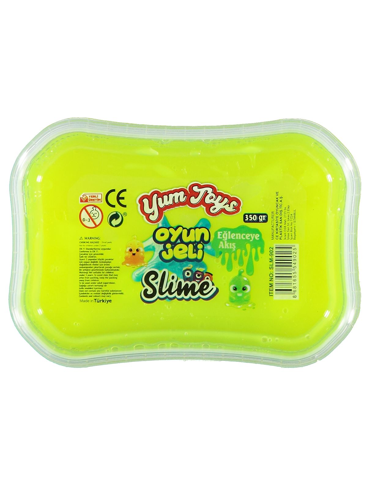 Yum Toys Gold Slime (350Gr) Sarı