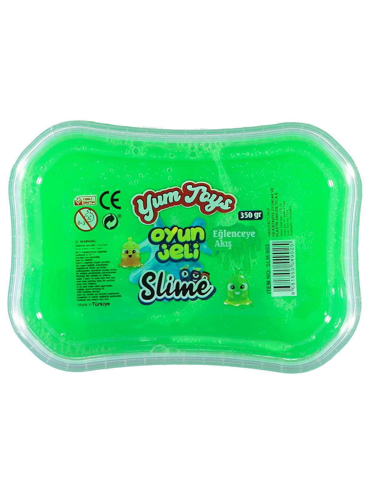 Yum Toys Gold Slime (350Gr) Yeşil
