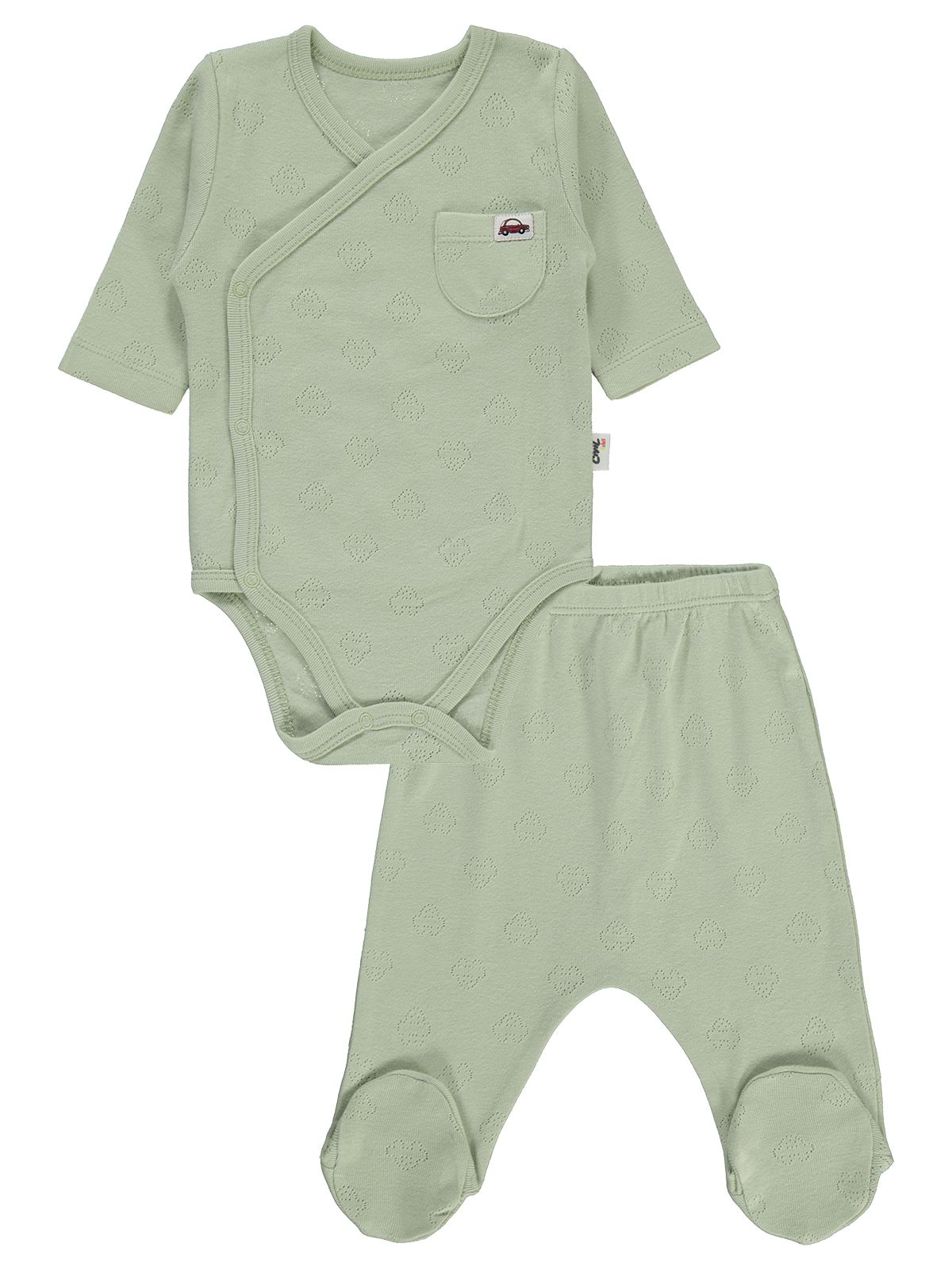 Civil Baby Erkek Bebek Takım 1-9 Ay Yeşil