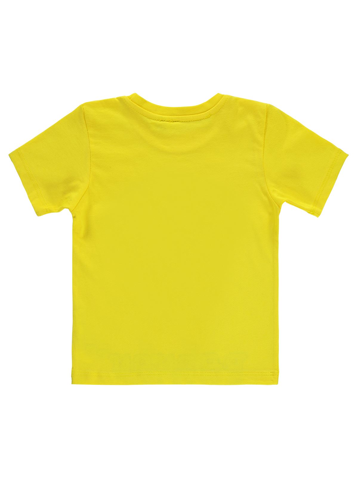 Tazmania Erkek Çocuk Tişört 6-9 Yaş  Sarı
