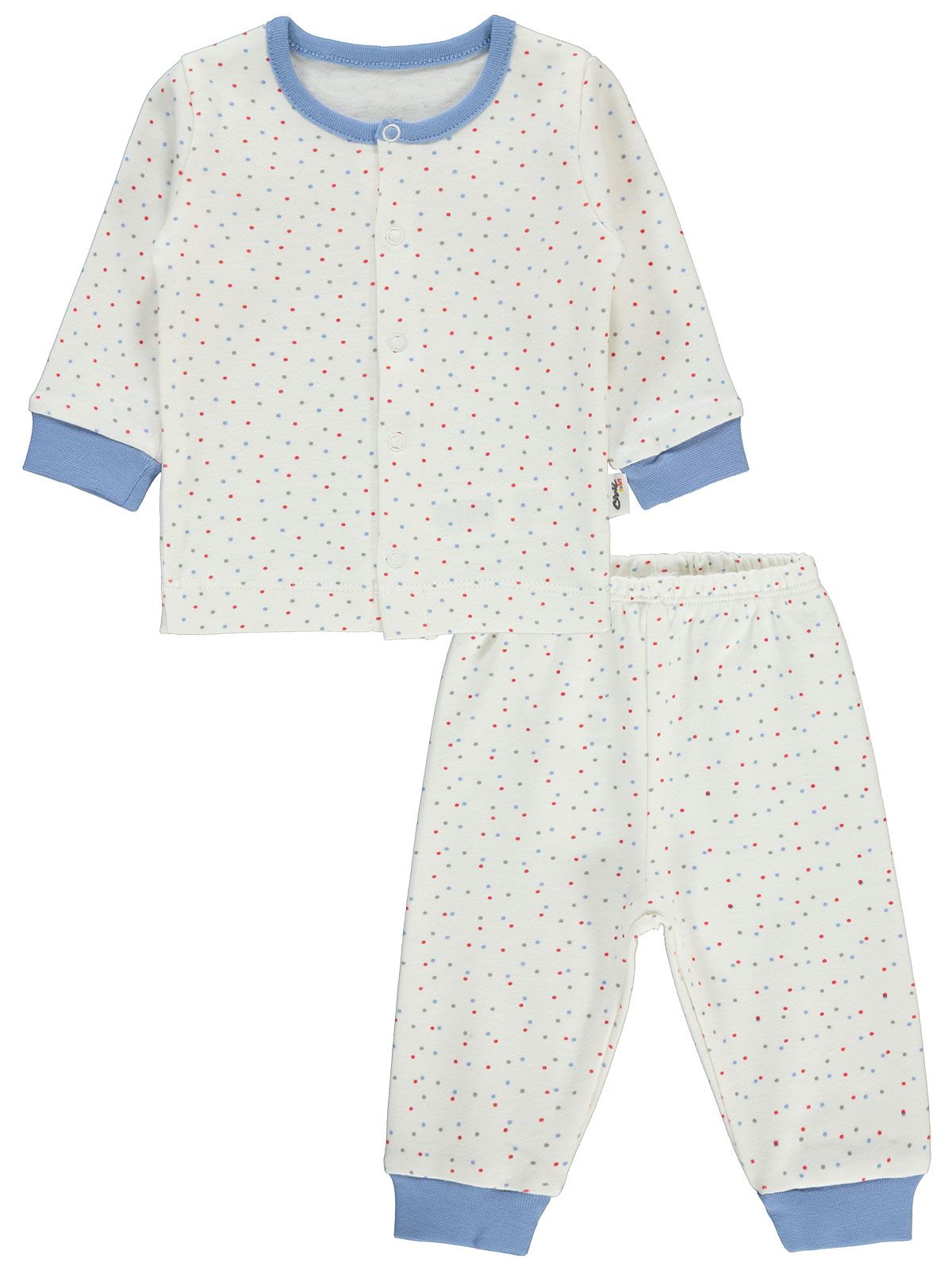 Civil Baby Bebek Pijama Takımı 1-3 Ay Mavi