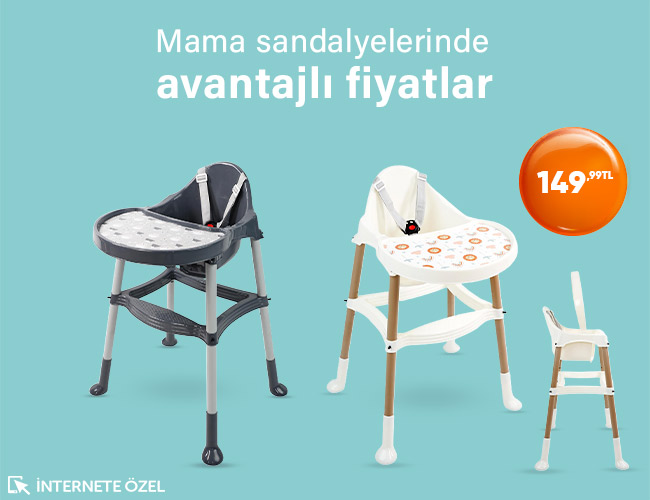 Mama sandalyesi ürünleri