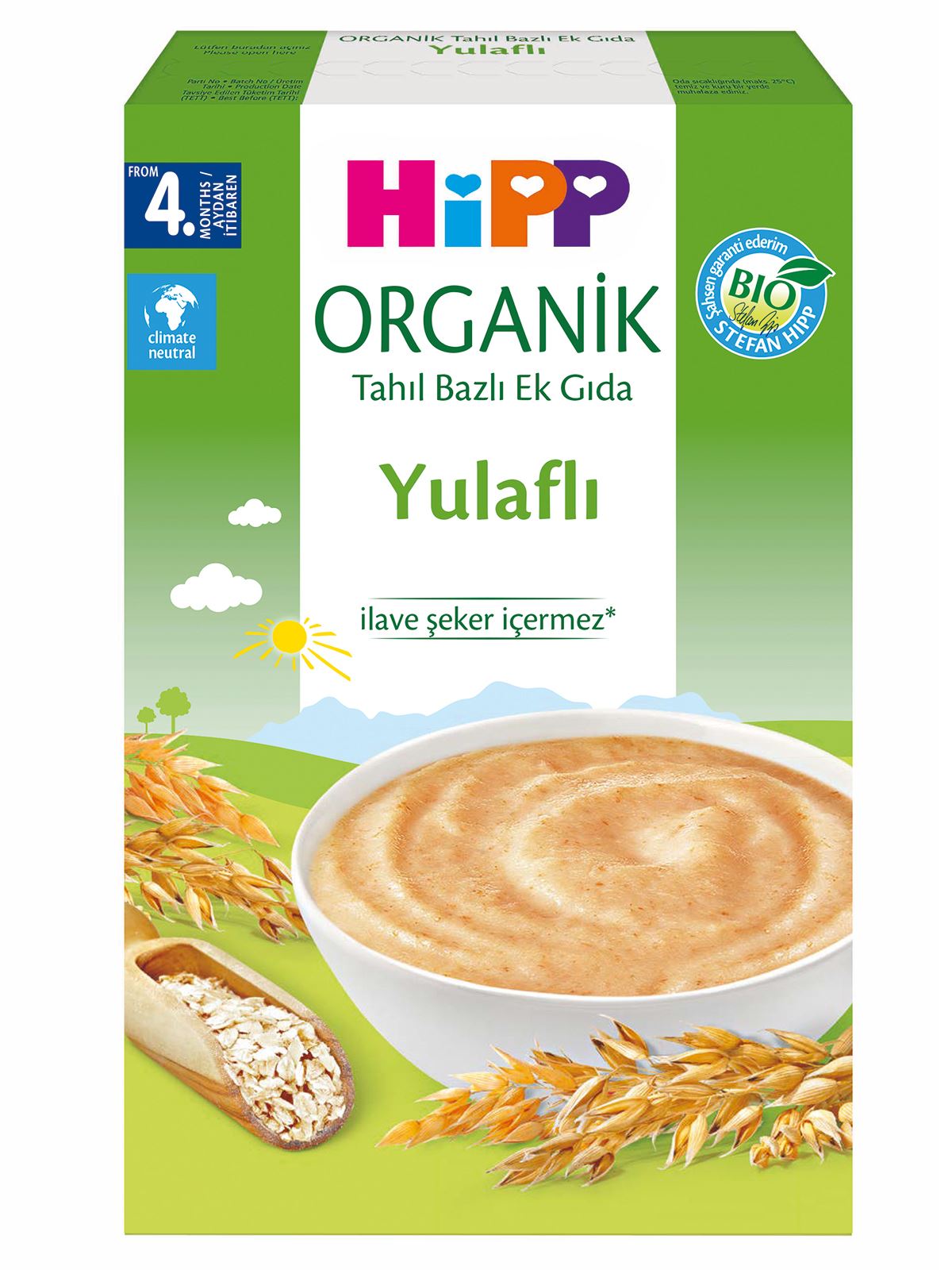 Hipp Organik Yulaflı Ek Gıda 200 gr
