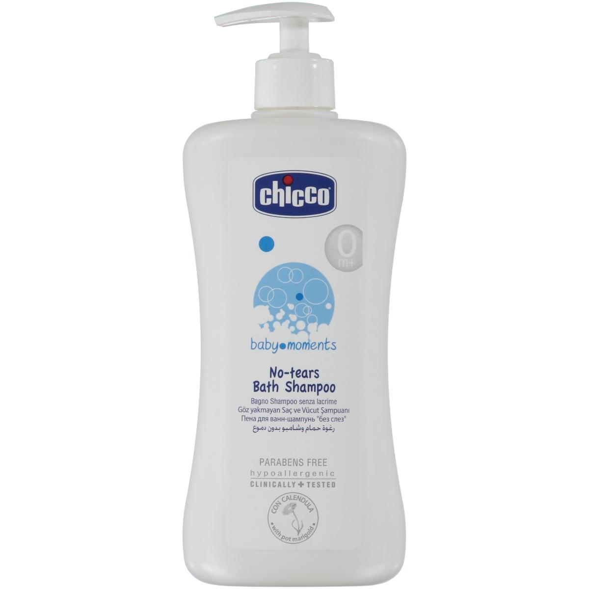 Chicco Baby Moments Göz Yakmayan Saç Ve Vücut Şampuanı 500 ml