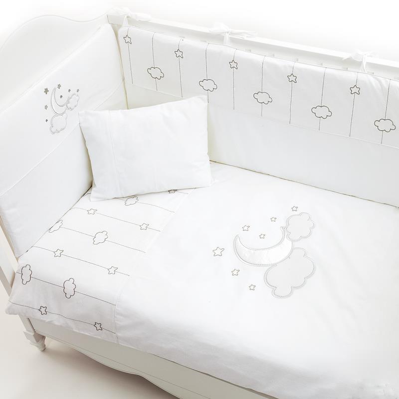Funna Baby Luna Chic Uyku Seti 8 Parça 60x120 cm Beyaz
