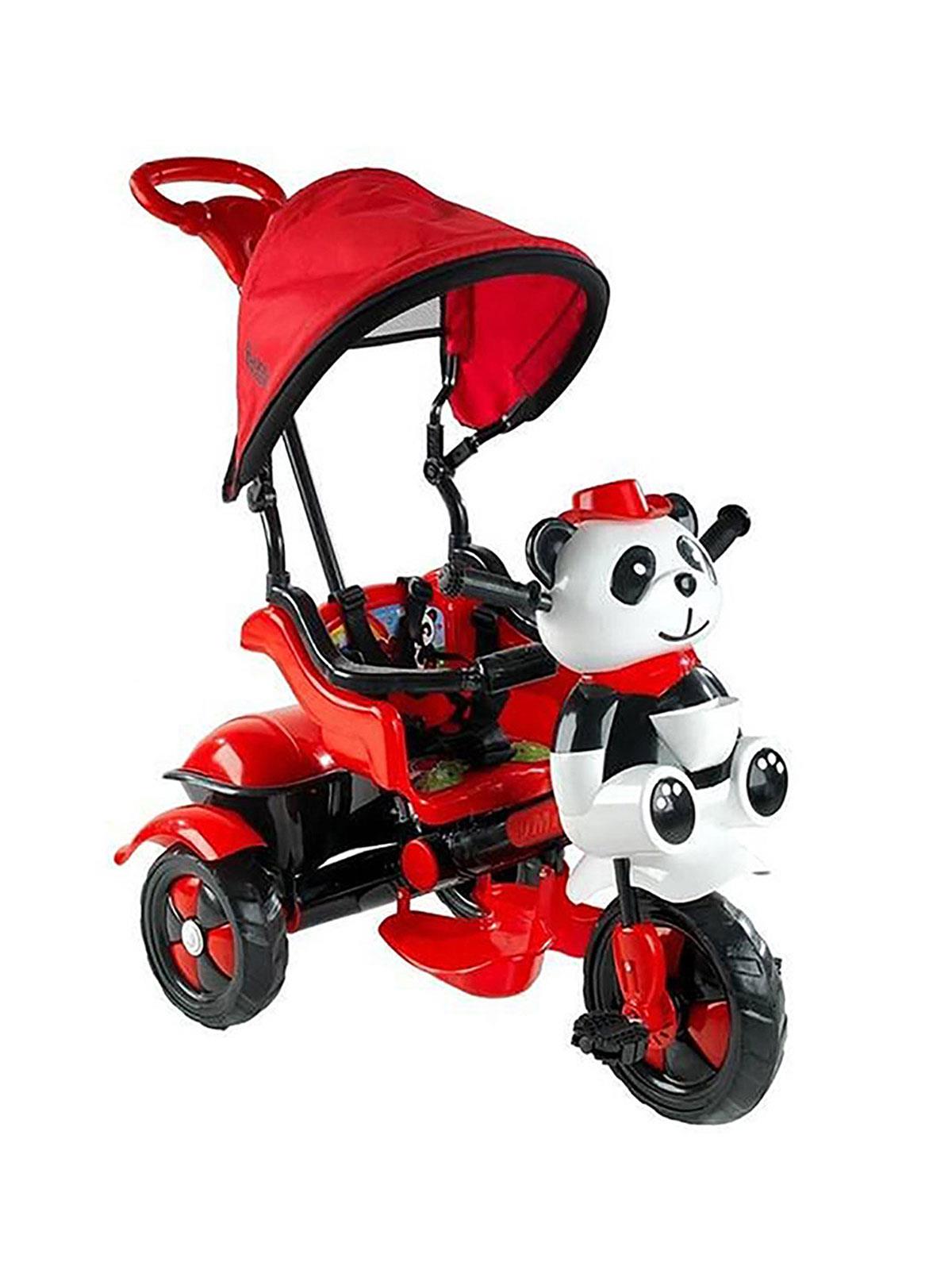Babyhope 127 Little Panda 3 Tekerlekli Bisiklet Kırmızı Siyah