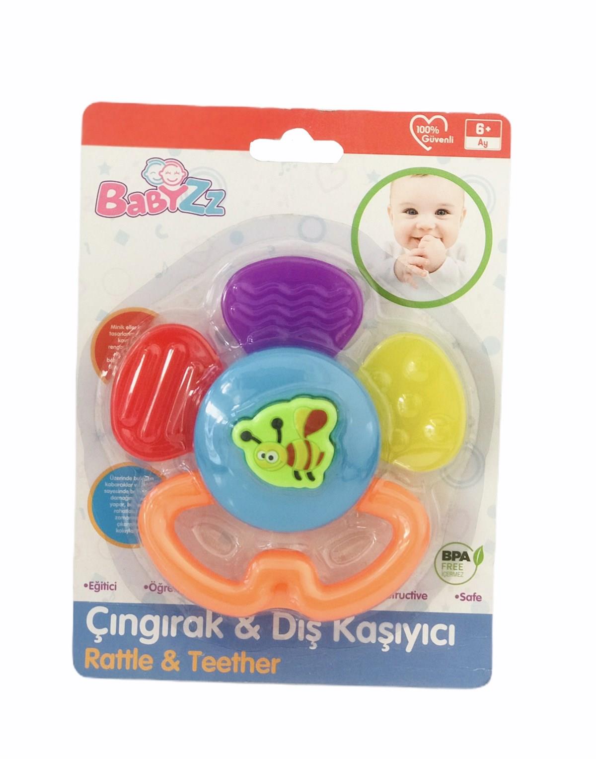 Kanz Oyuncak Babyzz Renkli Papatya Dişlik