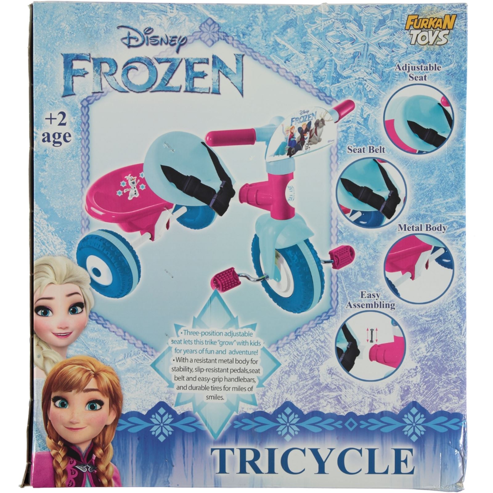 Furkan Toys Frozen Bisiklet +2 Yaş
