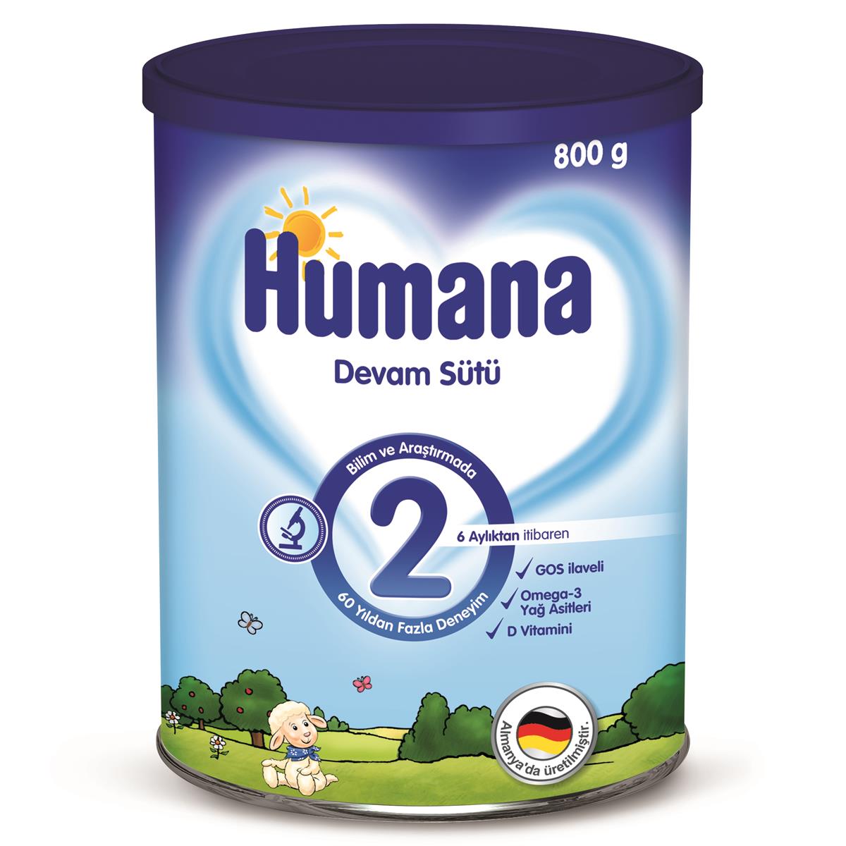 Humana 2 Devam Sütü 800 gr