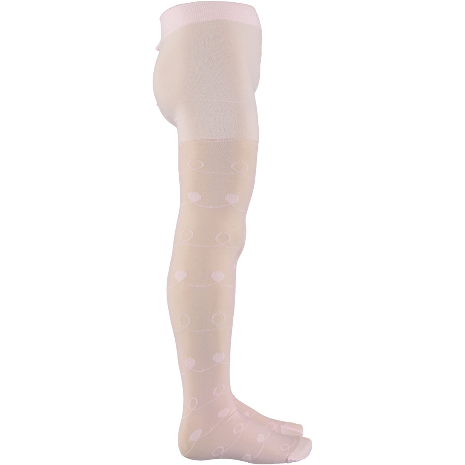 Bella Calze Kız Çocuk Külotlu Çorap 2-11 Yaş Pembe