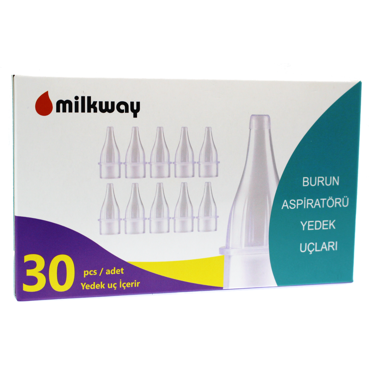 Milkway Burun Aspiratörü Yedek Uçları 30'lu