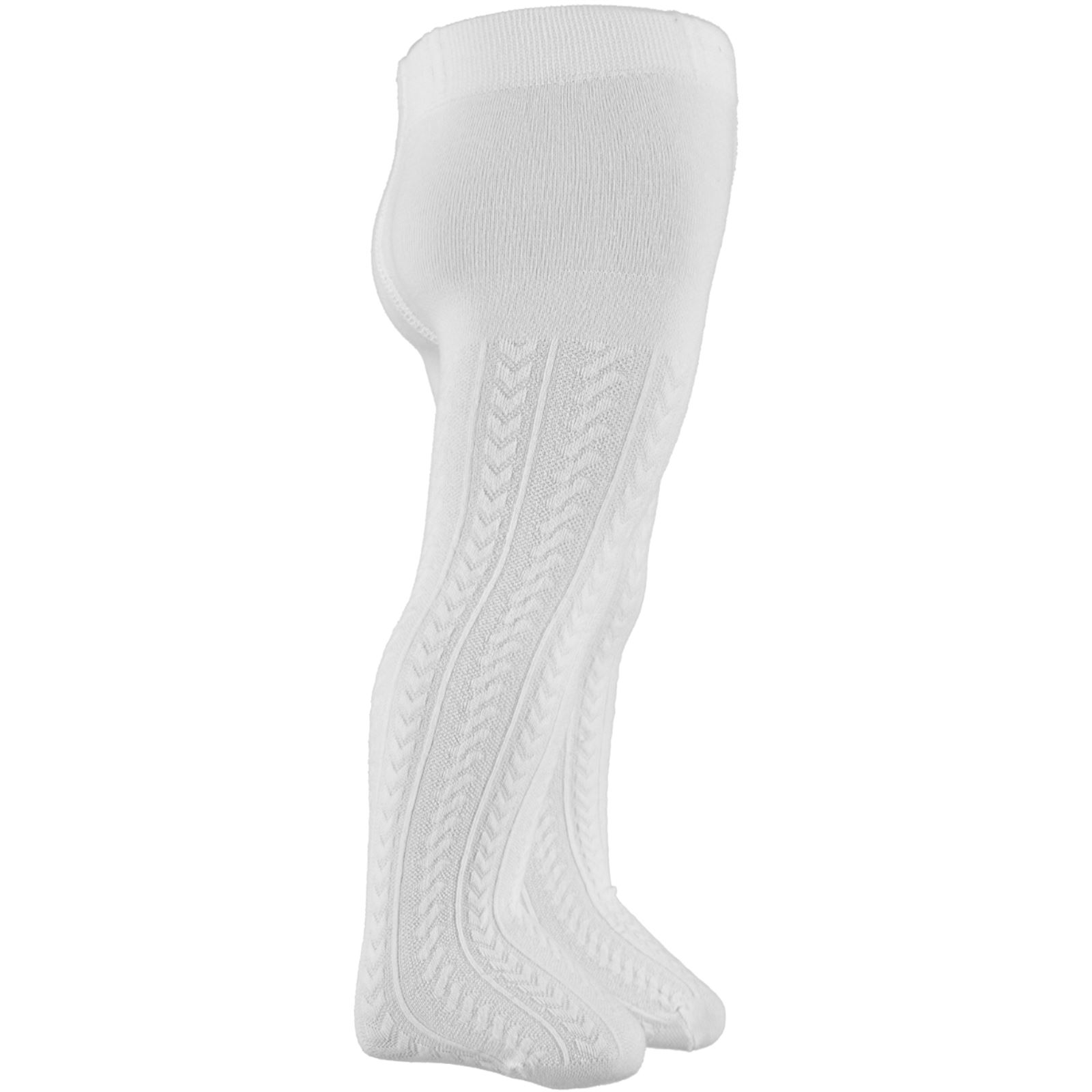Bella Calze Triko Külotlu Çorap 0-24 Ay Beyaz
