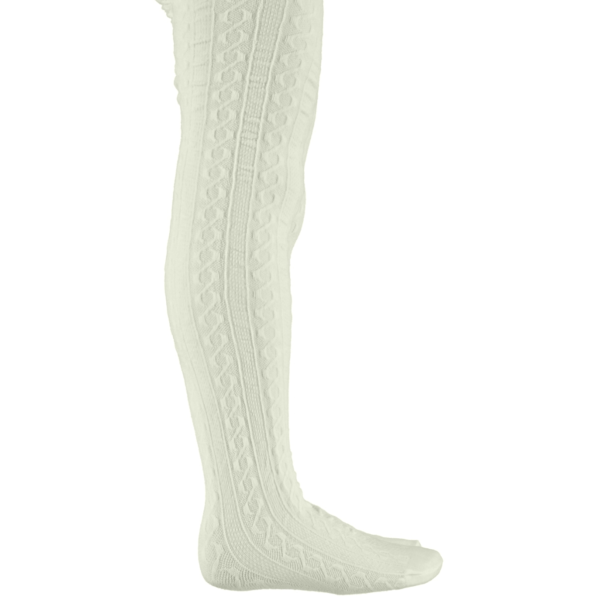 Bella Calze Triko Külotlu Çorap 2-14 Yaş Ekru