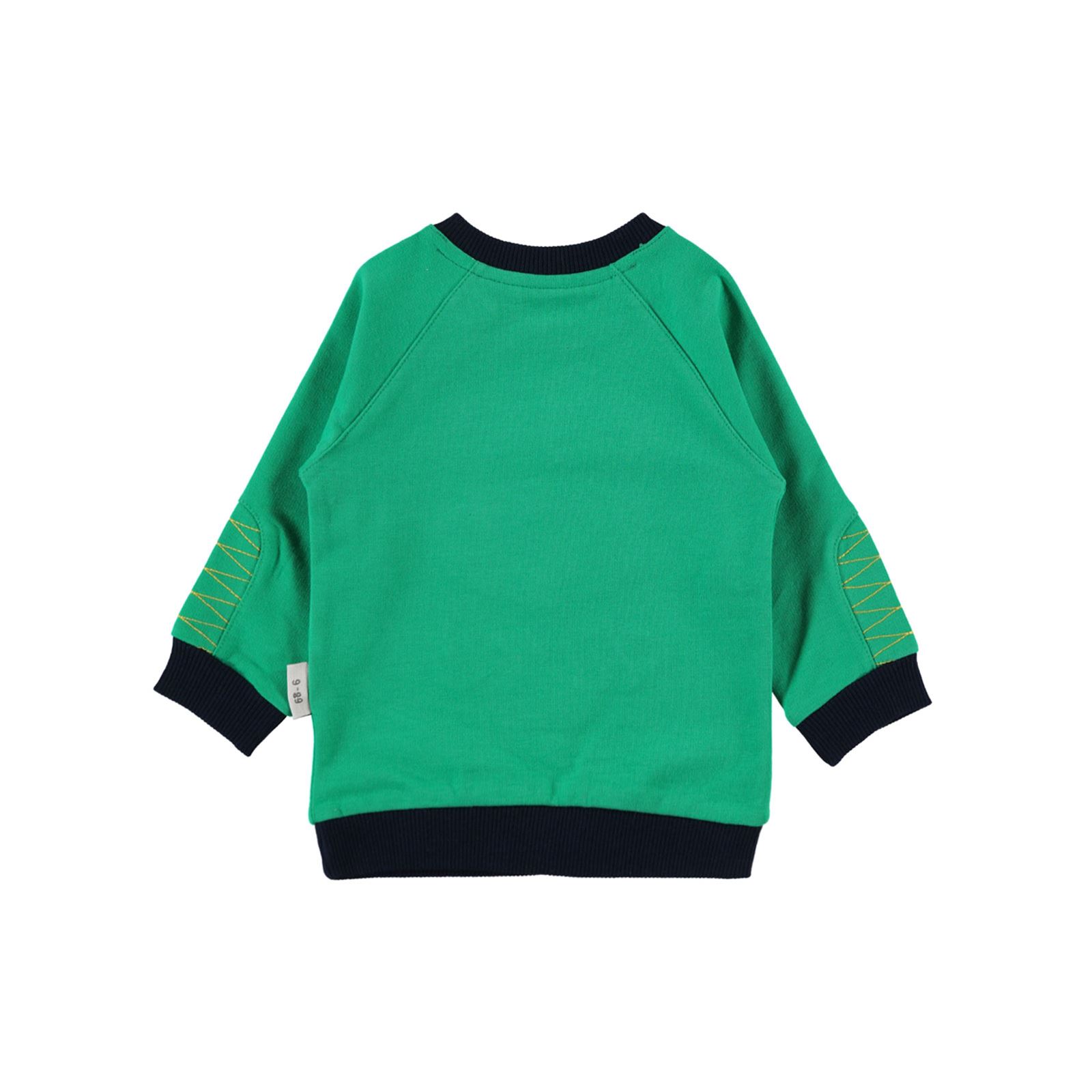 Kujju Erkek Bebek Penye Sweatshirt 6-18 Ay Yeşil
