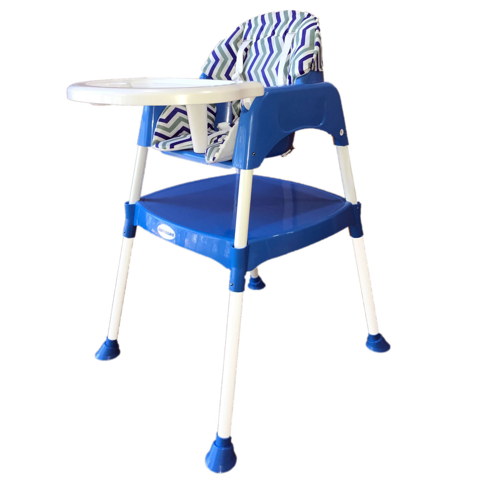 Wellgro Ergocha Mama Sandalyesi ve Çalışma Masası Pedli Mavi