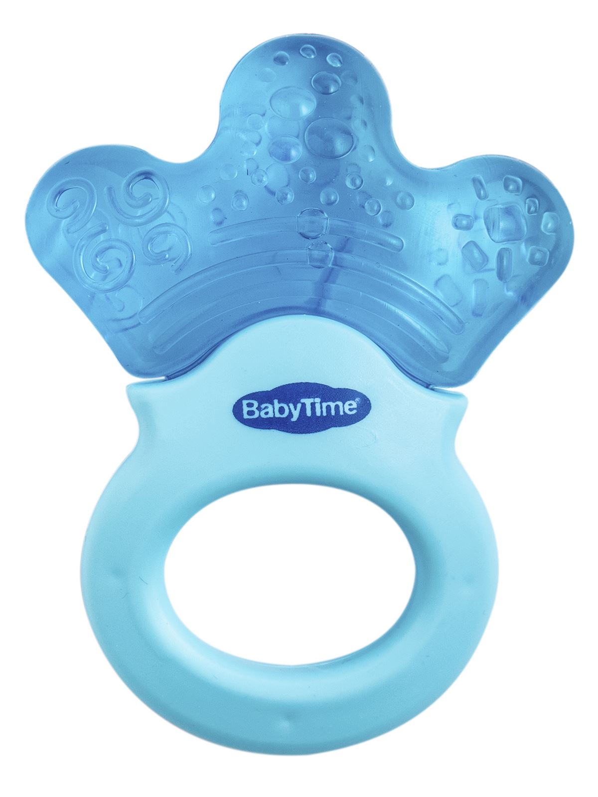 Baby Time Saplı Sulu Diş Kaşıyıcı Mavi