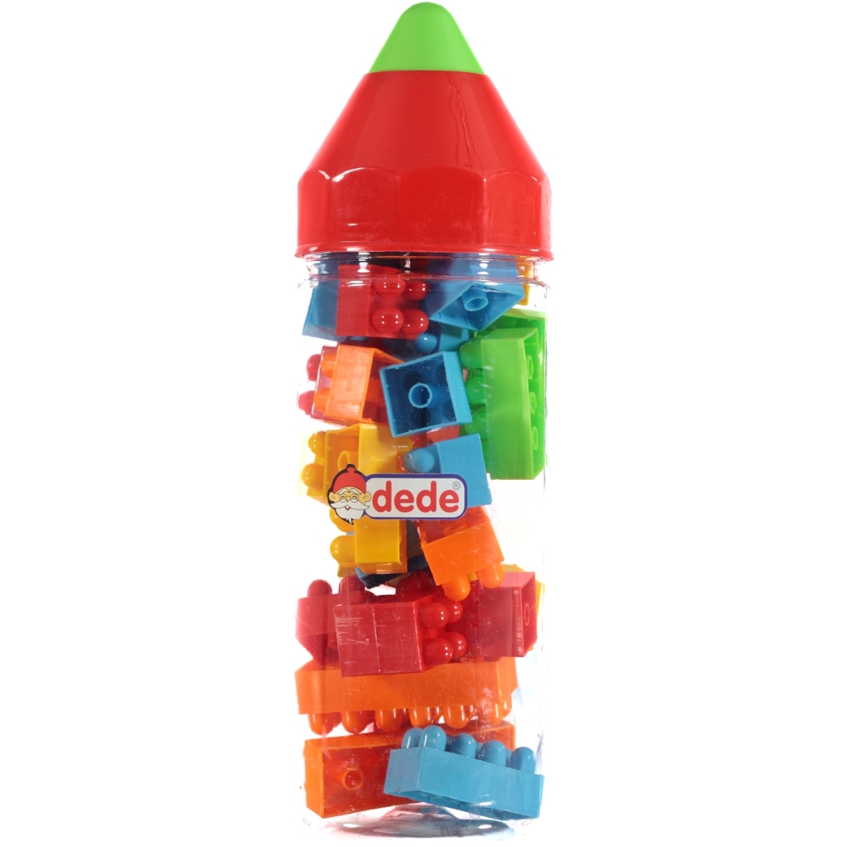 Dede Akıllı Çocuk Lego 42 Parça 3+ Yaş Kırmızı