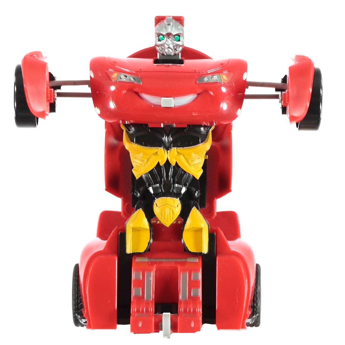 Can Oyuncak Robot Araba 13 cm Kırmızı