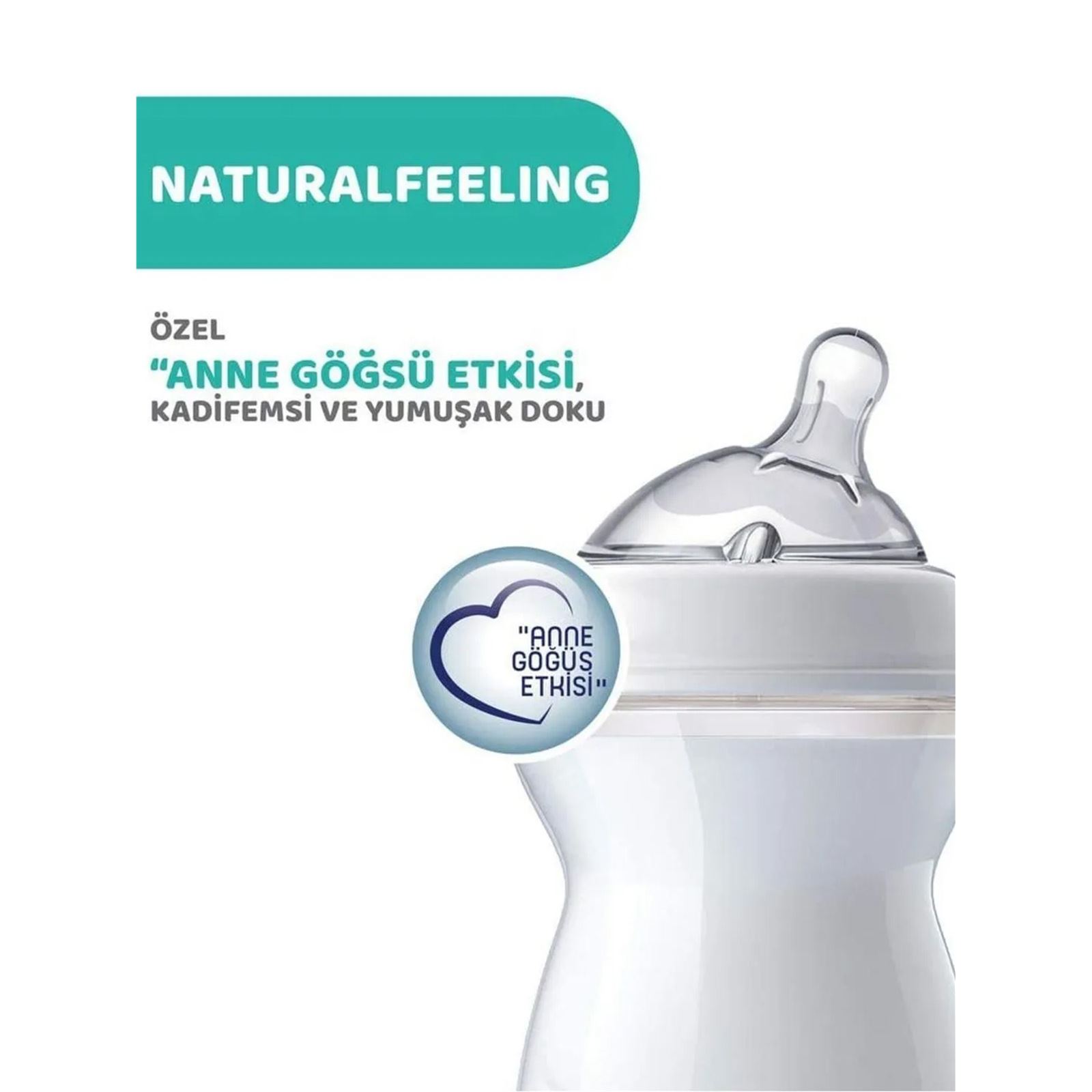 Chicco Naturalfeeling Biberon 6 ay+ 330 ml